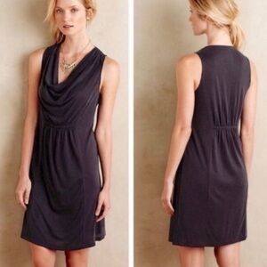 Anthropologie Maeve Cara Cowl Neck Dress XS